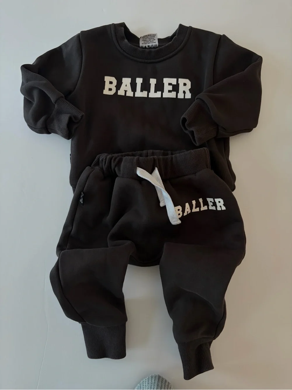Olive + Scout Baller Boys Jogger Set Size 18-24 Mo Fall Back To School Swag